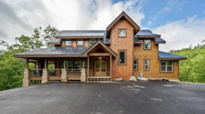 Escape to All Inn A Luxurious 6 King Bedroom Cabin with an indoor pool theater and game rooms